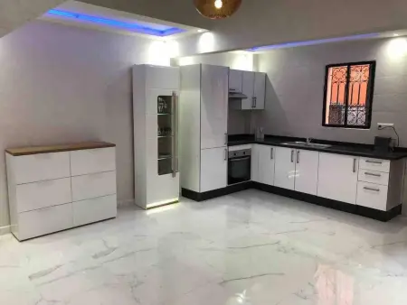 Triplex charmant à Annakhil, Marrakech avec piscine partagée - Photo 6