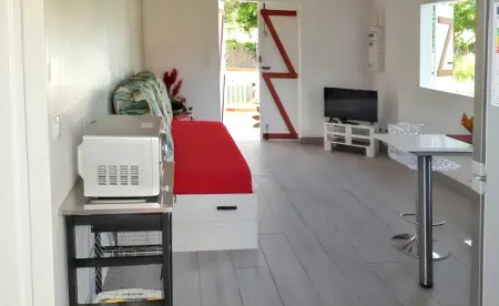 Bungalow charmant Le Moule + Jardin, Bungalow 4 personnes à Le moule - Photo 2