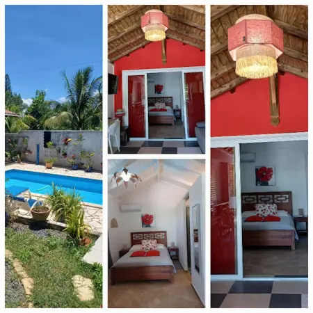 Charmant bungalow à Baie-Mahault avec piscine privée - Photo 5