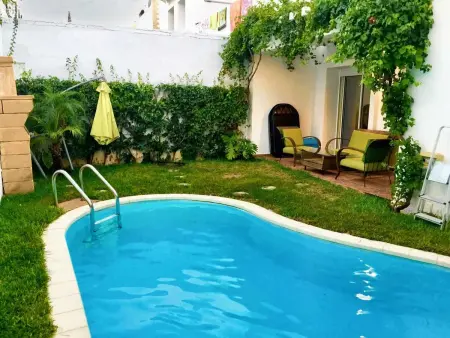 Villa élégante à Dar Bouazza avec piscine privée ouverte toute l'année - Photo 2