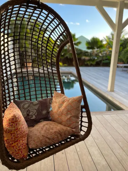 Villa idyllique avec vue sur mer à Baie Orientale et piscine privée - Photo 12