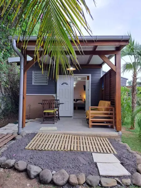 Bungalow cosy avec jardin au Gosier, 40 m², Bungalow 2 personnes à Le Gosier - Photo 4