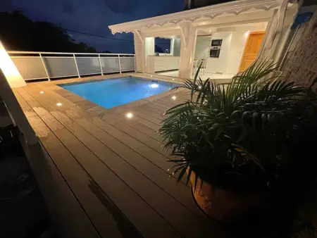 Villa idyllique Le François + piscine, Villa 2 personnes à Le François - Photo 13