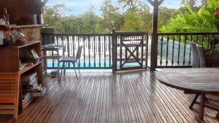 Bungalow charmant avec piscine partagée à Le Robert - Photo 1