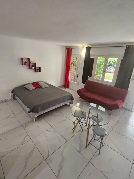 Studio charmant à Saint-François, 42 m² avec piscine partagée. - Photo 11