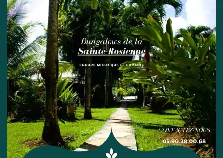 Bungalow charmant à Sainte-Rose avec terrasse et piscine - Photo 14