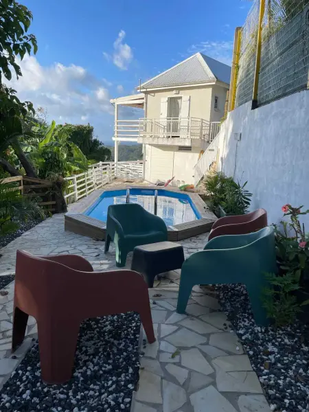 Appartement charmant Deshaies vue mer, Appartement 5 personnes à Deshaies - Photo 14