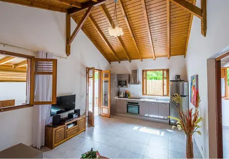 Maison cosy avec jardin à Anse-Bertrand, Maison 2 personnes à Anse Bertrand - Photo 4
