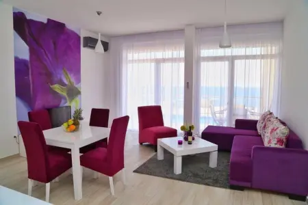 Appartement moderne avec vue sur la mer à Dobra Voda, 95 m², Piscine - Photo 3