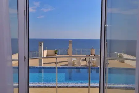 Appartement moderne avec vue sur la mer à Dobra Voda, 95 m², Piscine - Photo 8