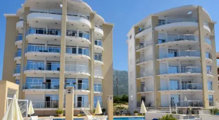 Appartement moderne avec vue sur la mer à Dobra Voda, 95 m², Piscine - Photo 9