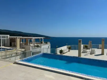 Appartement moderne avec vue sur la mer à Dobra Voda, 95 m², Piscine - Photo 15