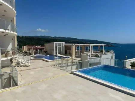 Appartement moderne avec vue sur la mer à Dobra Voda, 95 m², Piscine - Photo 36