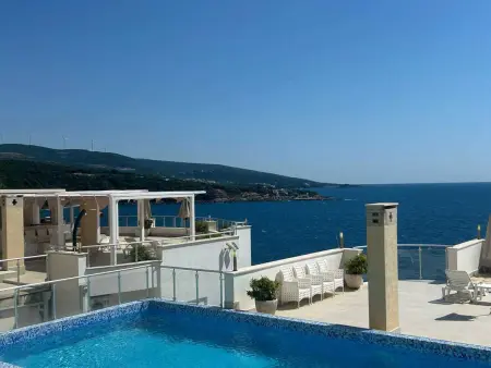 Appartement moderne avec vue sur la mer à Dobra Voda, 95 m², Piscine - Photo 47