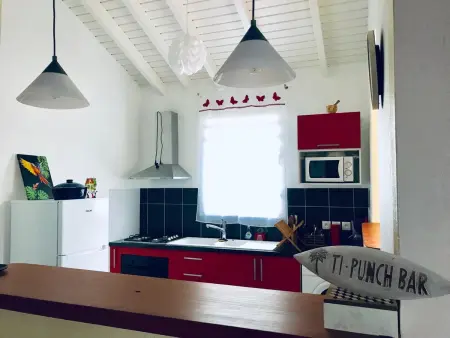 Maison charmante avec vue sur la mer à Petit-Canal + Jacuzzi - Photo 4