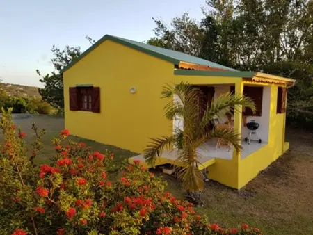 Bungalow romantique à Deshaies + piscine, Bungalow 6 personnes à Deshaies - Photo 4