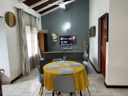Bungalow romantique à Deshaies + piscine, Bungalow 6 personnes à Deshaies - Photo 6