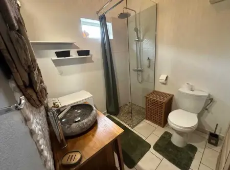 Bungalow romantique à Deshaies + piscine, Bungalow 6 personnes à Deshaies - Photo 10