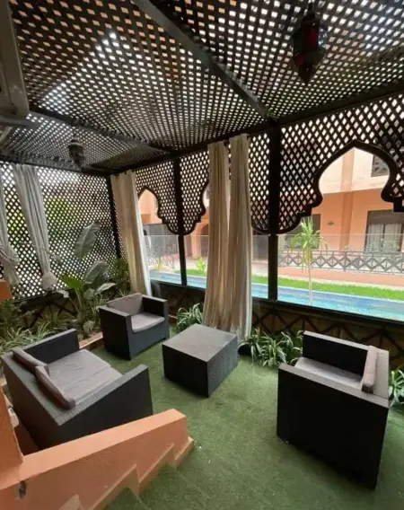 Appartement agréable à Marrakech avec piscine partagée - Photo 29