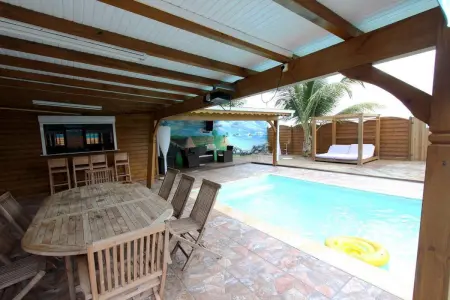 Villa élégante à Anse-Bertrand avec piscine, Villa 6 personnes à Anse Bertrand - Photo 2