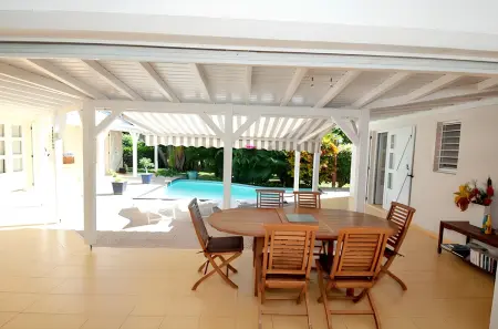 Villa accueillante à Saint-François, piscine privée 120 m² - Photo 1