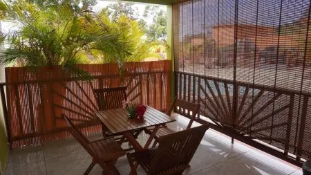 Appartement cosy à Deshaies avec piscine partagée, 46 m² - Photo 1