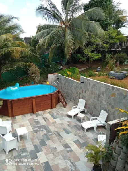Appartement cosy à Le Morne-des-Esses, 37 m², piscine - Photo 6