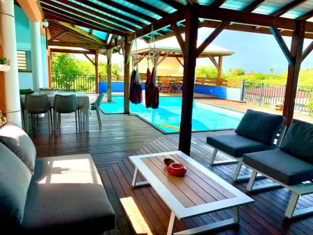 Villa élégante à Saint-François avec piscine privée - Photo 1