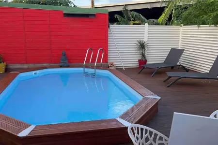 Appartement charmant à Les Abymes avec piscine privée, 60m² - Photo 8