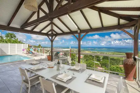 Villa 5 étoiles avec piscine à Le Vauclin, Villa 10 personnes à Le Vauclin - Photo 2