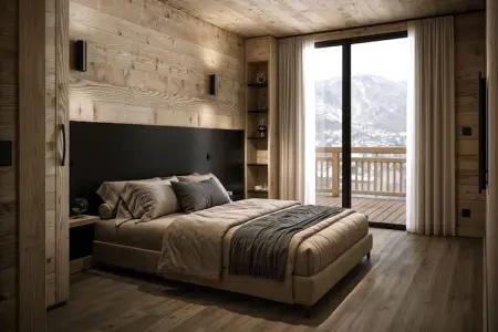 Chalet Le Kodiac Les Deux Alpes, Maison à Les Deux Alpes près des pistes - Photo 2