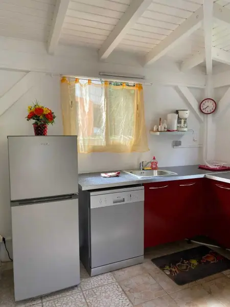 Maison cosy avec terrasse à Le Gosier 40 m², Maison 2 personnes à Le Gosier - Photo 7