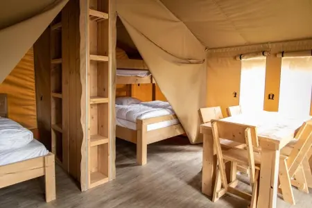 Comet 27 Lodges, Tente de Glamping Cozy dans les Ardennes - Photo 3