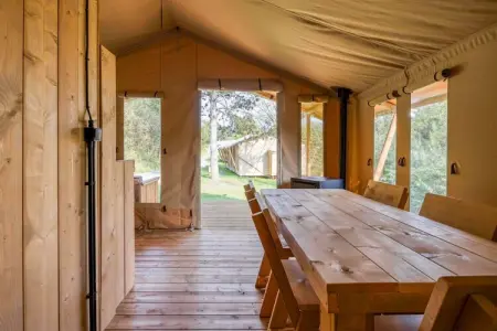 Comet 27 Lodges, Tente de glamping Comet, Ardennes - Photo 3