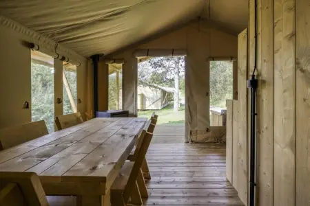 Comet 27 Lodges, Tente de glamping Comet, Ardennes - Photo 6