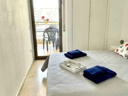 La Pineda: Terrasse, Piscine, Parking, Clim, Appartement 4 personnes à La Pineda - Photo 9