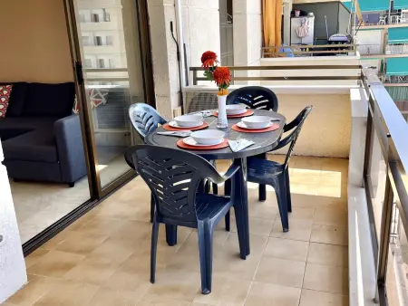 La Pineda: Terrasse, Piscine, Parking, Clim, Appartement 4 personnes à La Pineda - Photo 14