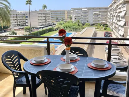 La Pineda: Terrasse, Piscine, Parking, Clim, Appartement 4 personnes à La Pineda - Photo 16