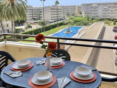 La Pineda: Terrasse, Piscine, Parking, Clim, Appartement 4 personnes à La Pineda - Photo 18