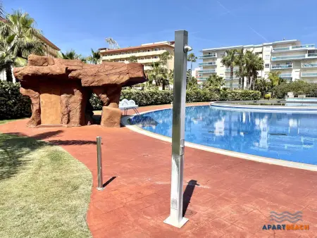 Appartement Climatisé à La Pineda avec Piscines, Terrains de Sport et Proche Plage - Photo 14