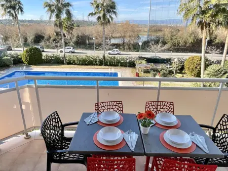Bel Appartement 2 Ch Climatisé avec Piscine et Parking Proche Plage - Photo 1