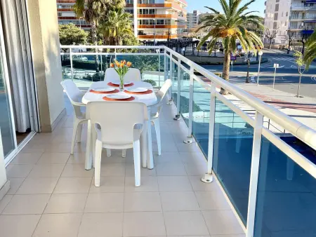 Charmant appartement à La Pineda avec grande terrasse, jardin et piscine, proche de la plage - Photo 23