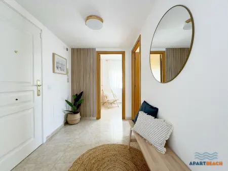 Bel appartement climatisé, piscines, parking, proche plage - La Pineda - Photo 11