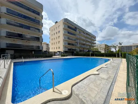 Bel appartement climatisé, piscines, parking, proche plage - La Pineda - Photo 16