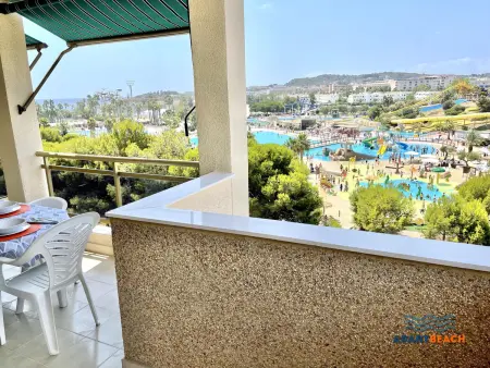 Bel appartement avec terrasse, vue mer, proche Aquopolis, cuisine équipée - Photo 14