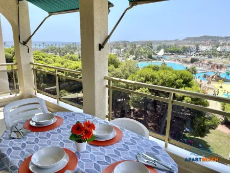 Bel appartement avec terrasse, vue mer, proche Aquopolis, cuisine équipée - Photo 18