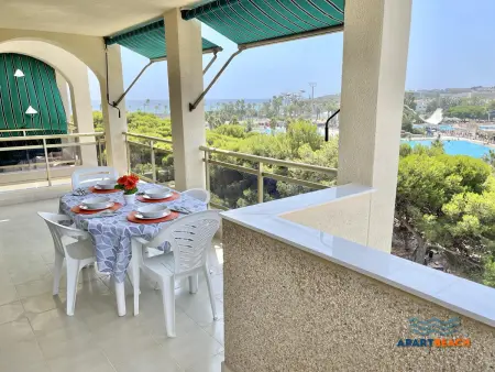 Bel appartement avec terrasse, vue mer, proche Aquopolis, cuisine équipée - Photo 22