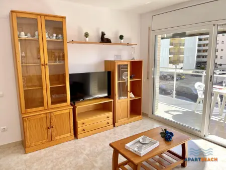 Bel appartement climatisé proche plage avec piscine, à La Pineda - Photo 1