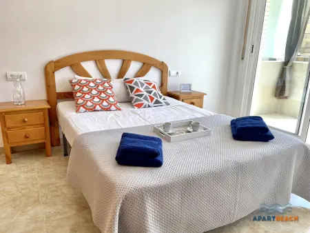 Bel appartement climatisé proche plage avec piscine, à La Pineda - Photo 2