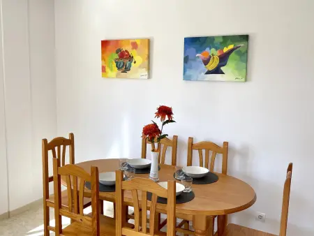 Bel appartement climatisé proche plage avec piscine, à La Pineda - Photo 11